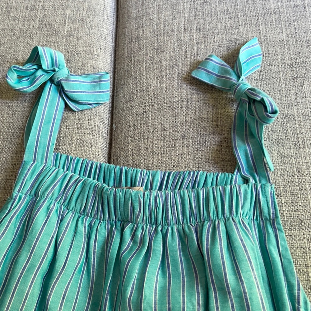 Embroidered Girls Halter Dress size M